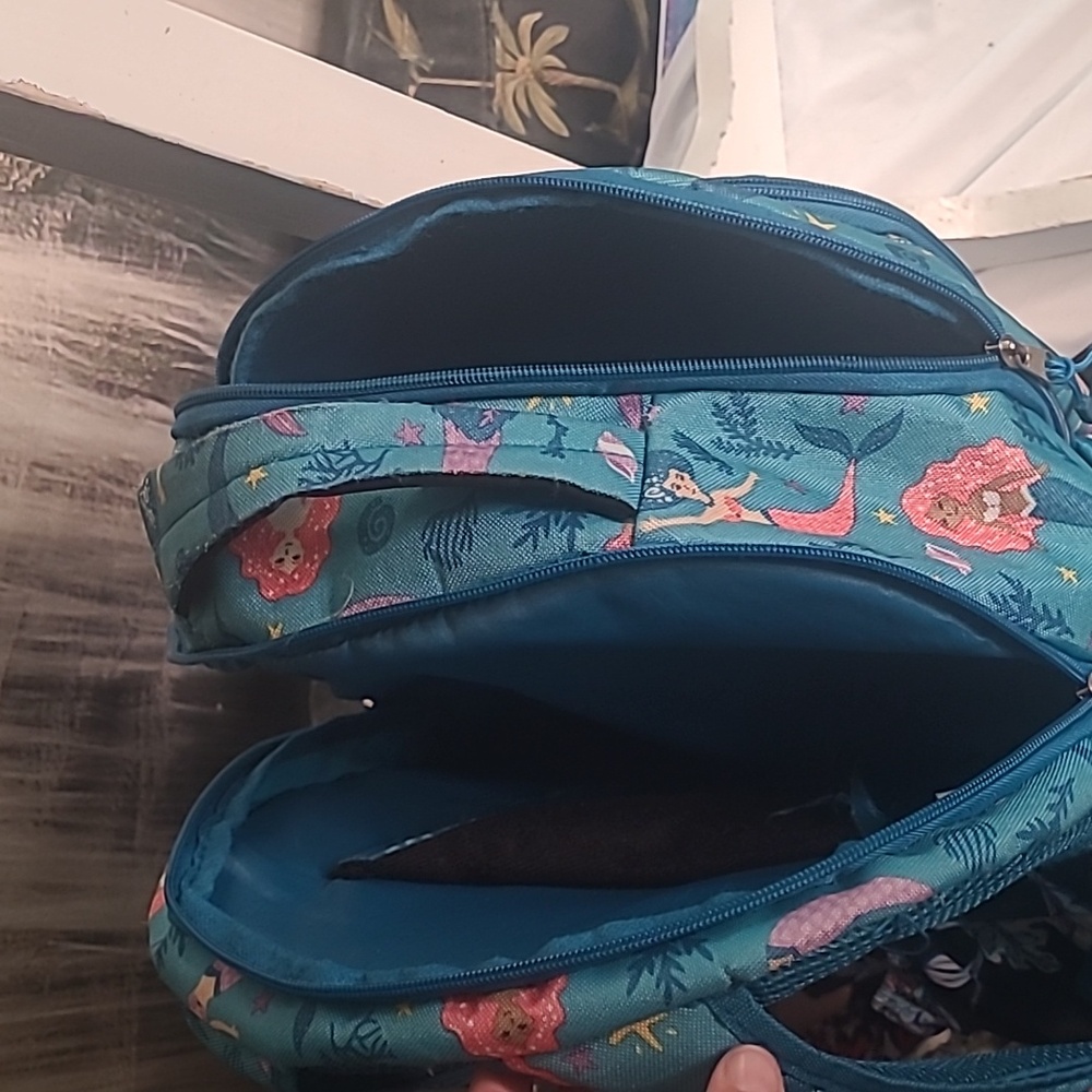 🏆Host Pick! Kids 3-in-1 colorful mermaid backpack insulated lunch & pencil bag - Picture 9 of 16